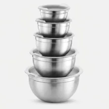 لگن مدل استیل کد SM4 مجموعه 5 عددی
