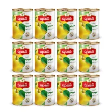 کمپوت سیب شهدین – 370 گرم بسته 12 عددی