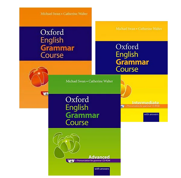 کتاب English Grammar Course اثر Catherine Walter و Michael Swan انتشارات Oxford سه جلدی