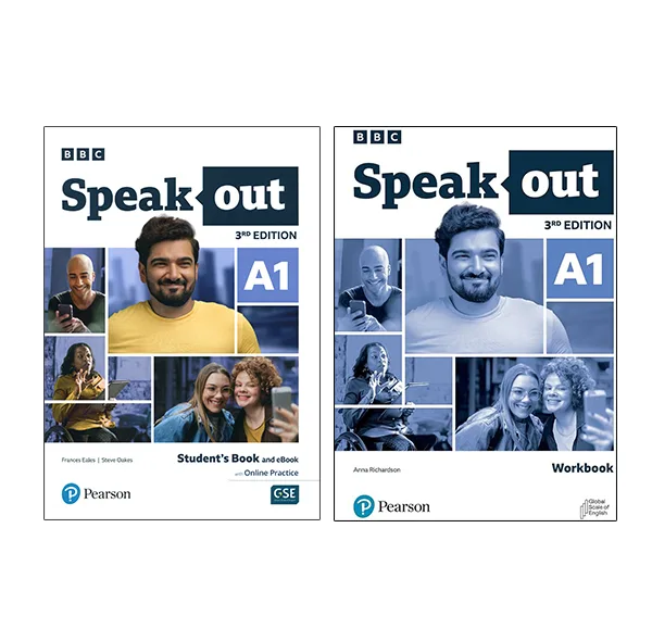 کتاب Speakout A1 3rd Edition اثر جمعی از نویسندگان انتشارات Pearson دو جلدی