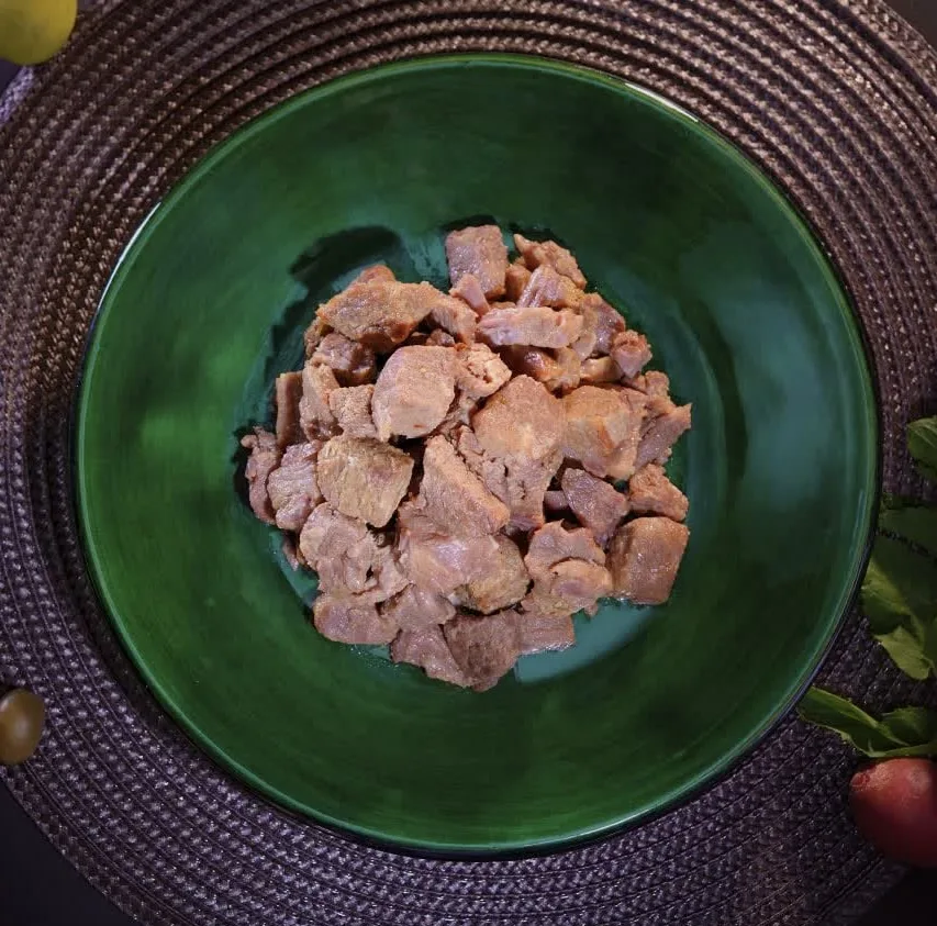 کنسرو گوشت تکه ای گوسفند بهین - 180 گرم بسته 8 عددی