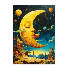 پازل 1000 تکه آرت پازل مدل Dream Of The Moon كد 41026 مناسب نوجوان و بزرگسال