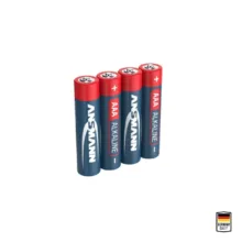 باتری نیم قلمی آنسمن مدل Alkaline Plus بسته 12 عددی