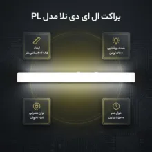 براکت ال ای دی 60 وات نلا مدل PL