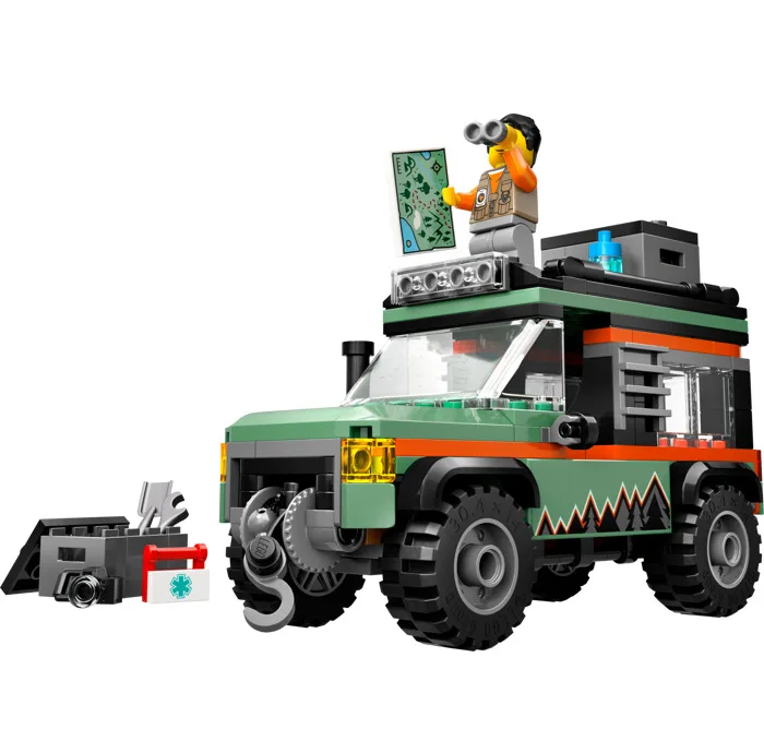 لگو سری سیتی مدل 60447 Off-Road 4x4 Mountain Truck