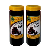 شیره خرما گیاهستان حکیم – 1 کیلوگرم بسته 2 عددی