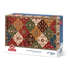 پازل 1000 تکه آرت پازل مدل Anatolian Flowers, Carpet Motif كد 41019 مناسب نوجوان و بزرگسال