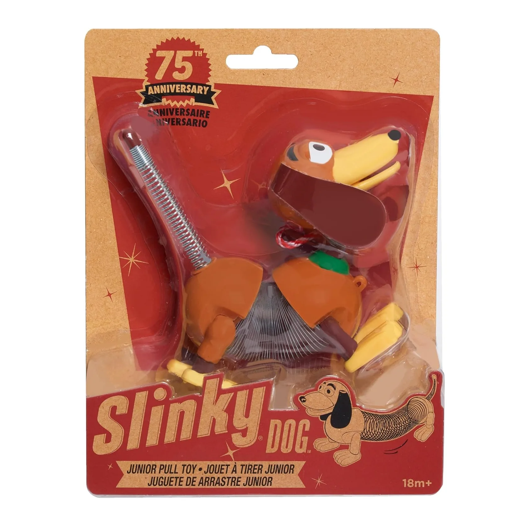 اکشن فیگور الکس مدل سگ اسلینکی طرح Slinky Dog طول 18 سانتیمتر