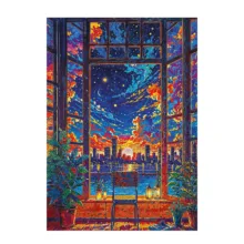 پازل 1000 تکه آرت پازل مدل Dream Window كد 41031 مناسب نوجوان و بزرگسال