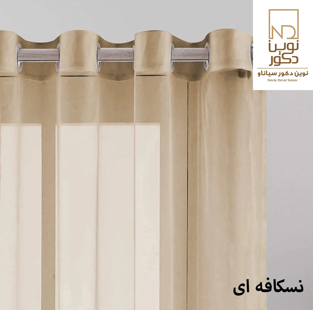 پرده نوین دکور سیاناو مدل ND3300 سایز 300x280 سانتیمتر