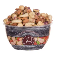 آجیل چهارمغز خام اکبر راستگو – 270 گرم