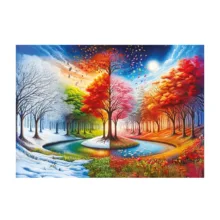 پازل 2000 تکه آرت پازل مدل Four Worlds كد 42001 مناسب نوجوان و بزرگسال