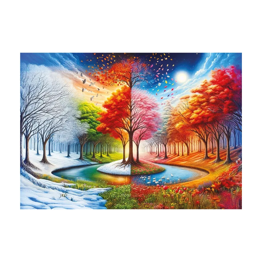 پازل 2000 تکه آرت پازل مدل Four Worlds كد 42001 مناسب نوجوان و بزرگسال
