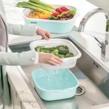 ست آبکش و لگن لیمون مدل نسیم کد DH03