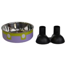 ظرف آب و غذای سگ و گربه مدل پایه دار کد GP-01