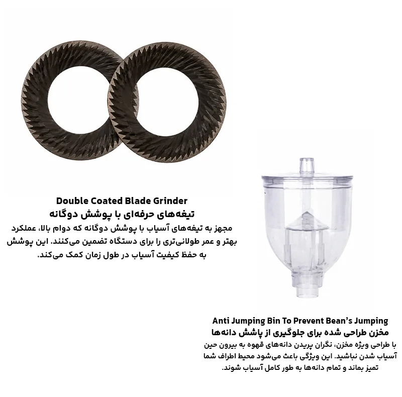 آسیاب قهوه 250 وات 250 گرم مدل 3660CG
