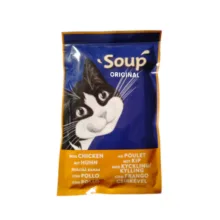 سوپ گربه بالغ فلیکس مدل Soup Original با طعم بره، مرغ، گوشت گاو وزن 288 گرم بسته 6 عددی