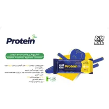 پروتئین بار سیب و دارچین و شکلات تلخ کیتاریچ - 45 گرم بسته 12 عددی