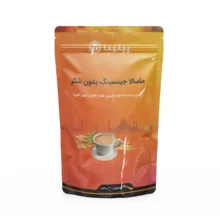 چای ماسالا با جینسینگ تشریفاتی بدون شکر و شیرین شده استویا پپتینا بسته 20 عددی