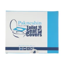 روکش یکبار مصرف توالت فرنگی پاک نشین کد PK10 Plus ده بسته 10 عددی