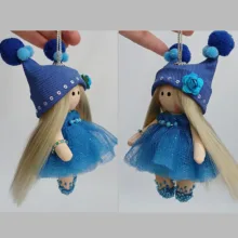 عروسک پارچه ای مدل  آویز کد 16
