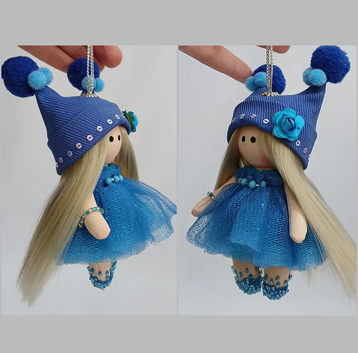 عروسک پارچه ای مدل آویز کد 16
