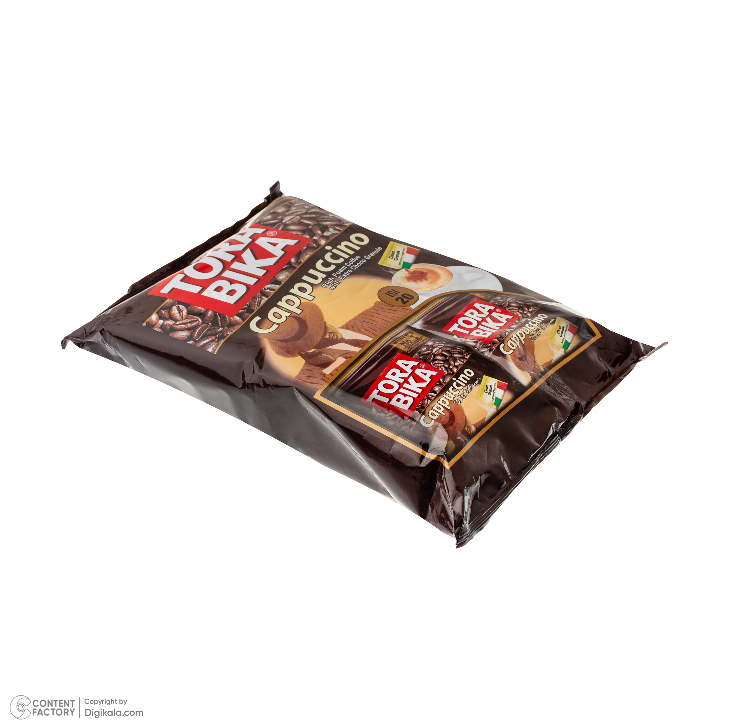 پودر کاپوچینو ترابیکا - 25 گرم بسته 20 عددی