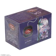 چای سیاه کیسهای زعفرانی سحرخیز 2 بسته 20 عددی