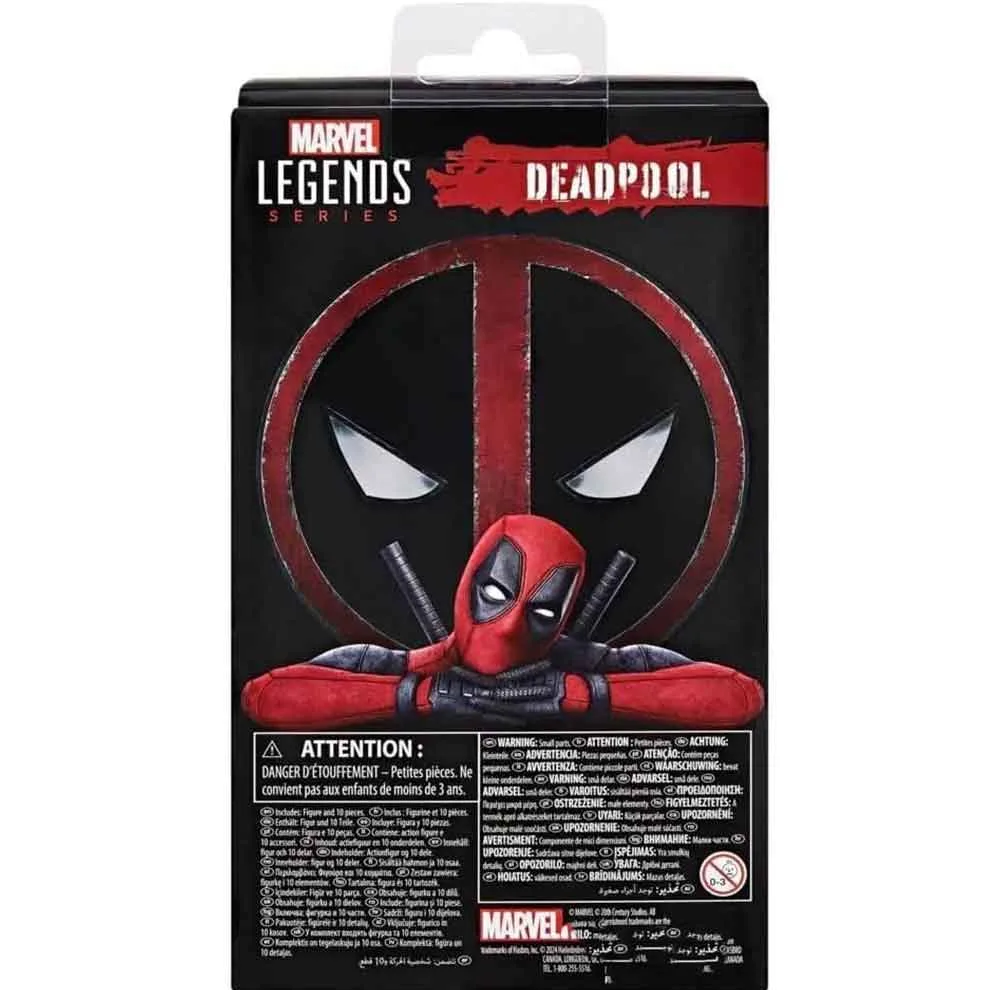 اکشن فیگور مدل ددپول طرح Marvel legends ارتفاع 16 سانتی متر