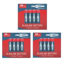 باتری  قلمی آنسمن مدل Alkaline Plus بسته 12 عددی