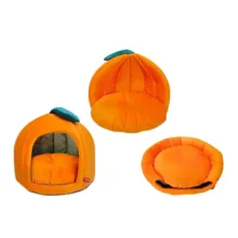 جای خواب سگ و گربه زاریکس مدل کدو تنبل سه حالته