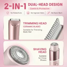 ماشین اصلاح موی بدن بانوان شیگلم مدل Smooth Moves Dual-Head