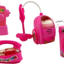 اسباب بازی لوازم خانگی کودک درج تویز مدل Funny Wiring بسته 4 عددی