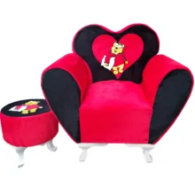 مبل کودک مدل پایه دار خرس پو به همراه پاف
