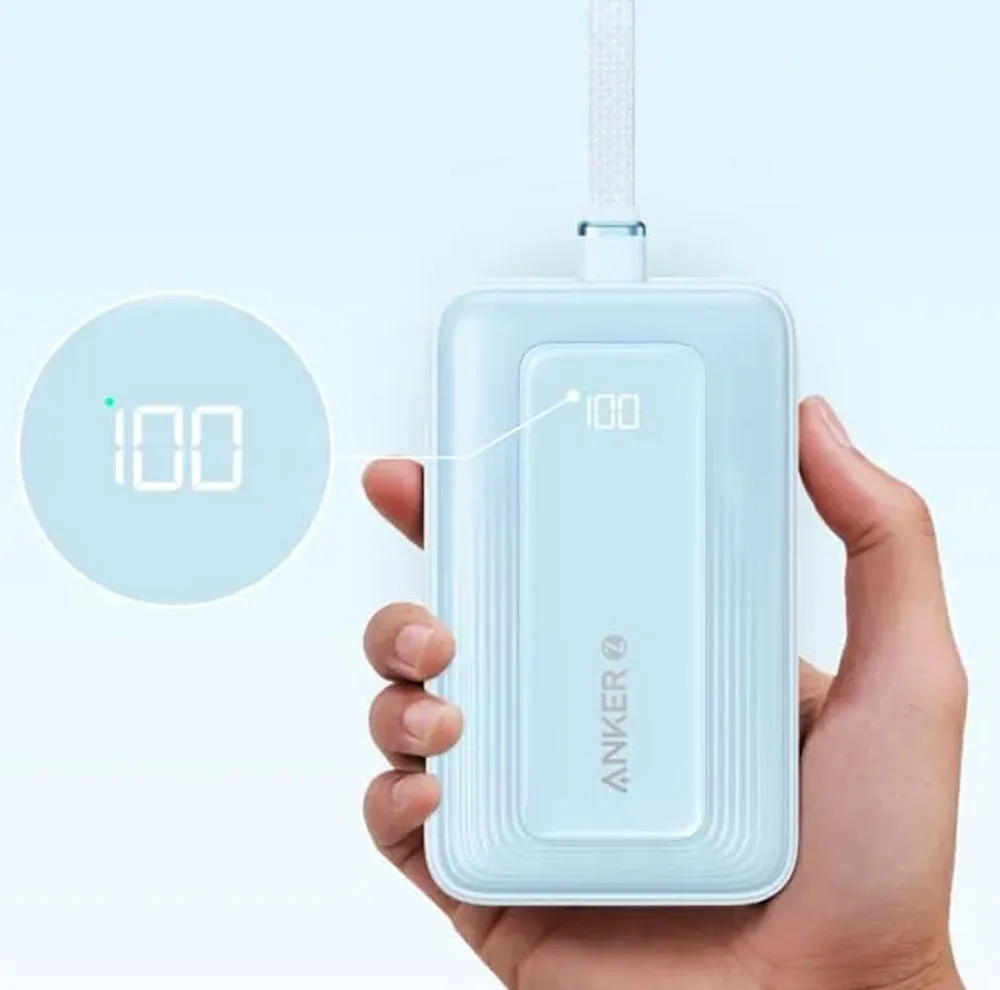پاوربانک انکر مدل Zolo A1689 ظرفیت 20000 میلی آمپر ساعت، حداکثر توان 30 وات