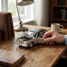 ماکت ماشین ولی مدل 1963 Mercedes Benz 600