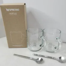 لیوان نسپرسو مدل Vertuo بسته 2 عددی به همراه قاشق