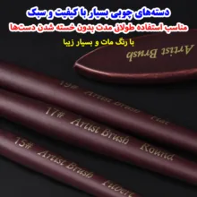 ست قلم مو جیورجیونی مدل Gio24 مجموعه 24 عددی