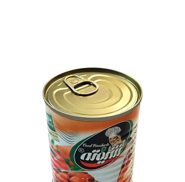 کنسرو لوبیا چیتی با سس گوجه فرنگی شیفته - 370 گرم بسته 6 عددی