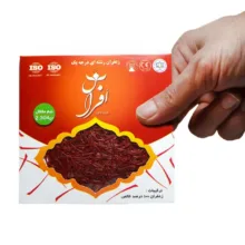 زعفران سوپر نگین افراس - 2.304 گرم بسته 20 عددی