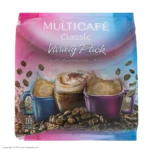 پودر قهوه فوری مخلوط کلاسیک مولتی کافه - 24 ساشه 18 گرمی