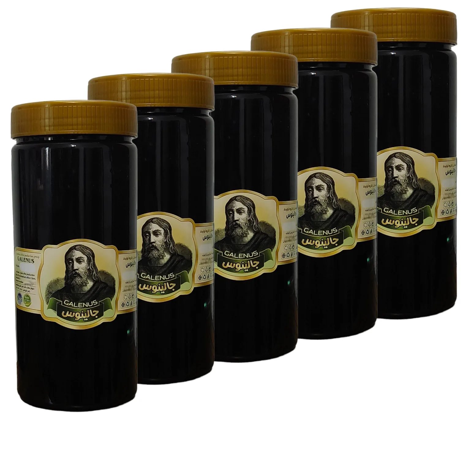چهار شیره طبیعی سنتی جالینوس - 1 کیلوگرم بسته 5 عددی