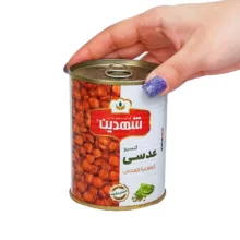 کنسرو عدسی شهدین - 370 گرم بسته 6 عددی