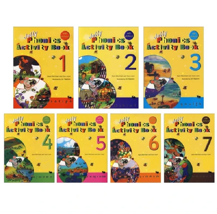 کتاب Jolly Phonics Full Pack اثر Sue Lioyd 14 جلدی