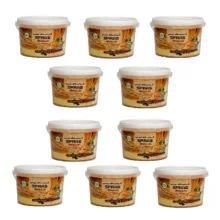 کره بادام زمینی رژیمی کرانچی اسپراس – 500 گرم بسته 10 عددی
