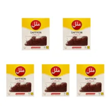 زعفران سرگل ملل- 1 گرم بسته 5 عددی