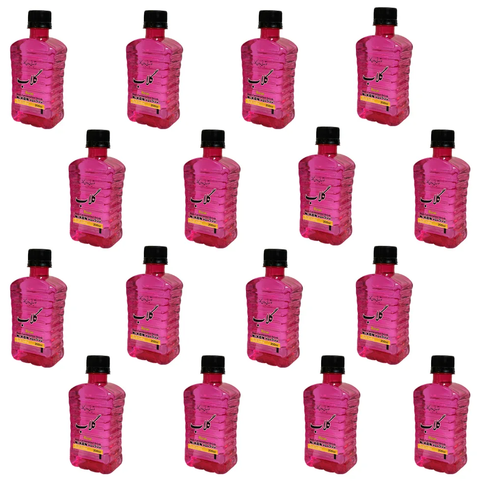 نوشیدنی گلاب نیکسون  - 450 گرم بسته 16عددی