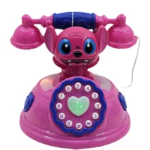 اسباب بازی ناب سل مدل تلفن استیج بامزه چراغ دار کد Funny Stitch Musical Light-Up Telephone