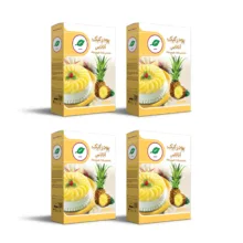 پودر کیک آناناس جمع – 500 گرم بسته 4 عددی