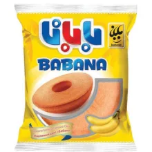 کیک موزی بابانا – 60 گرم بسته 24 عددی